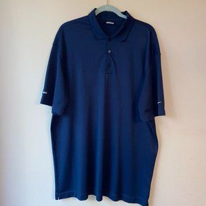 Nike Golf Dri-Fit Polo in navy, XXL, EUC